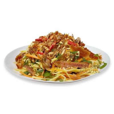 Gỏi xoài khô cá lóc xẻ 3 nắng – món ngon đậm đà
