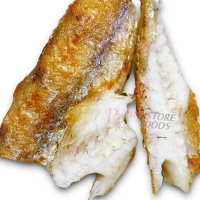 Khô cá đù nguyên con 1 nắng 500g chiên vàng giòn, món ngon đậm vị biển