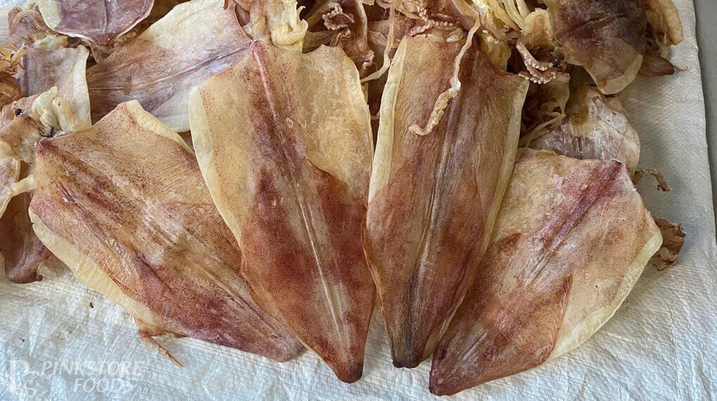 Khô Mực Câu 500g Size 35-40 Con/kg với số lượng khoảng 17–20 con, phù hợp cho gia đình