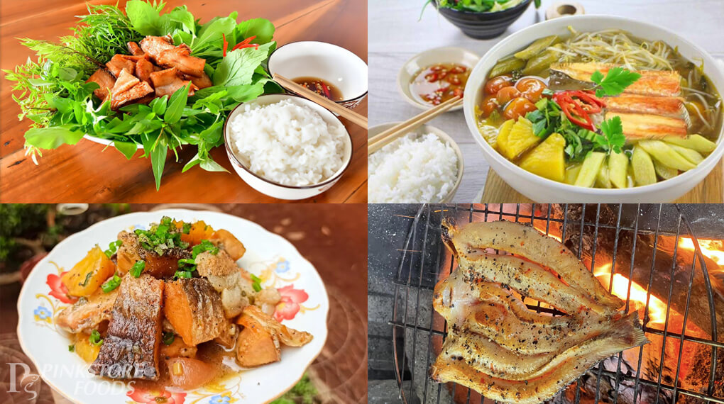 Các món ngon từ khô cá lóc xẻ 3 nắng tiêu ớt